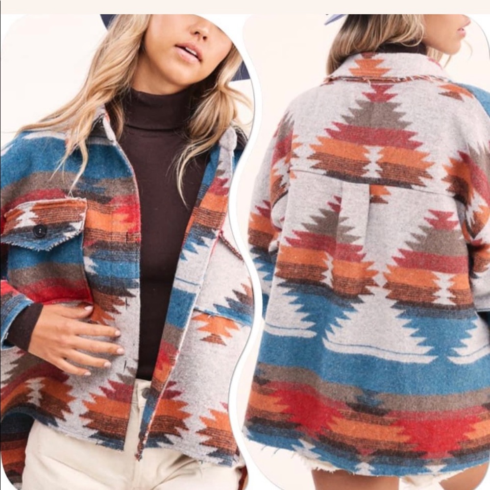 Aztec coat - Picture 2 of 4